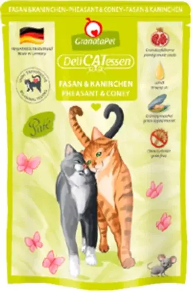 GranataPet Delicatessen Pouch fácán és nyúl 6x85 g Legnépszerűbb
