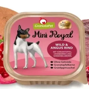 GranataPet Mini Royal Adult - Vad & Angus Marha 10x150 g Biztonságos fizetés