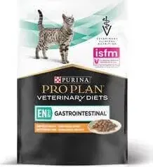Purina Pro Plan Veterinary Diets FELINE EN Intestinal nedves macskaeledel csirkével 10x85 g Szuper akció