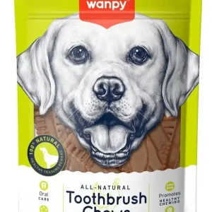 Szezonális akció Wanpy DOG Toothbrush Chews 100 g