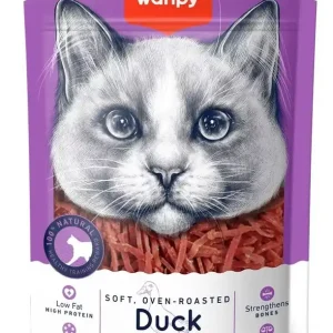 Exkluzív ajánlat Wanpy CAT Soft Duck Jerky Strips for Cat 80 g