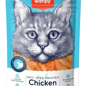 Wanpy CAT Chicken Jerky Strips 80 g Olcsó