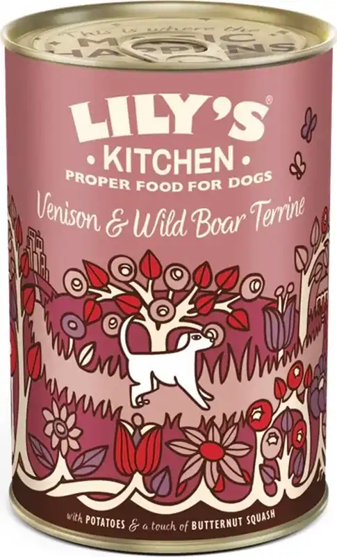Olcsó Lily‘s Kitchen Dog Venison and Wild Boar Terrine 400 g