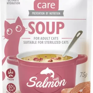 Brit Care Cat Soup with Salmon 75 g Utolsó esély