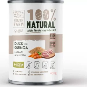 Fresh Farm Coarse pate with duck, quinoa, carrots & herbs 400 g Árcsökkenés