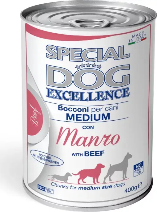 Akció Special Dog EXCELLENCE konzerv Medium Adult Marha 400 g