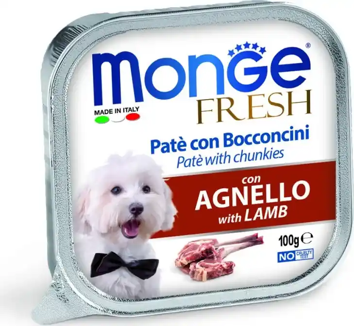 Monge Dog Fresh Paté&Chunkies bárány 100 g Vedd meg online
