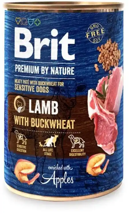 Brit Premium by Nature Can Lamb with Buckwheat 400 g Akciós ár