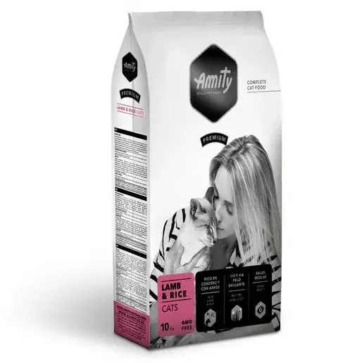 Prémium Amity Premium Cats Lamb-Rice macskatáp 10 kg