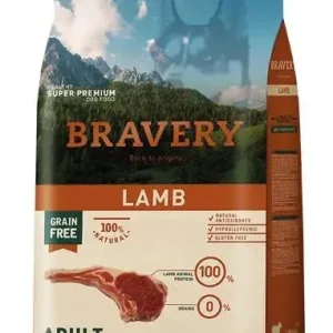 Bravery Lamb Adult Large/Medium Breeds kutyatáp 4 kg Vedd meg online