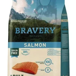 Bravery Salmon Adult Large/Medium Breeds kutyatáp 12 kg Árengedmény