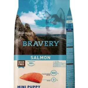 Bravery Salmon Mini Puppy Small Breeds kutyatáp 2 kg Expressz szállítás