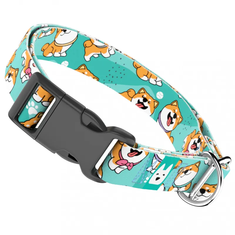 Shiba Inu, Kék - Kutya Nyakörv - april & june Kedvezmény