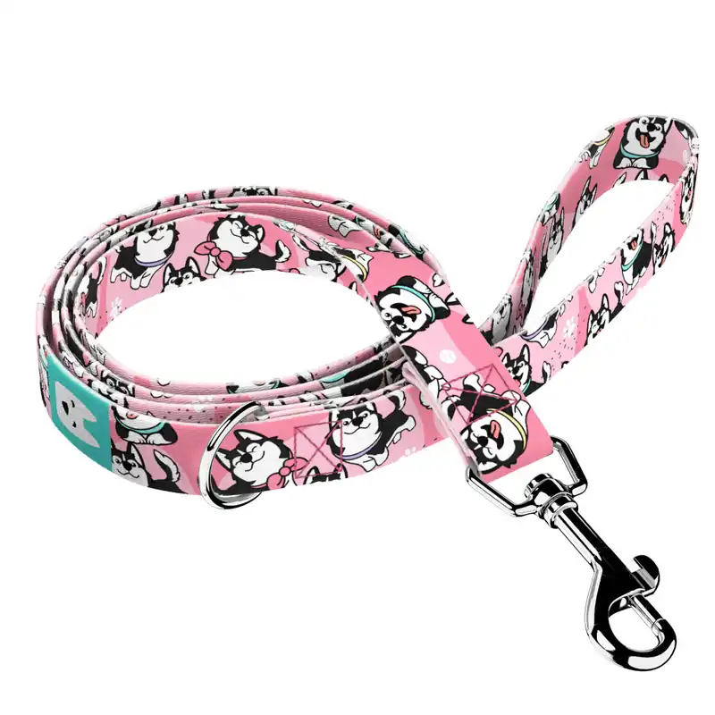 Legjobb ár Husky, rózsaszín - Kutya Póráz - Husky, pink - april & june