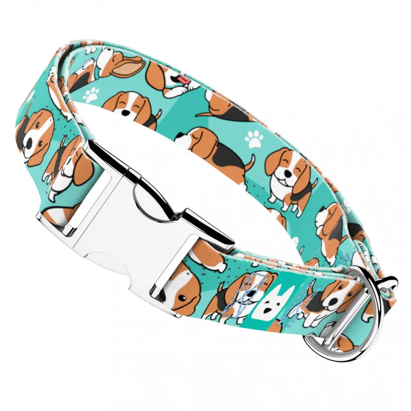 Akciós ár Beagle, kék - Kutya Nyakörv - april & june