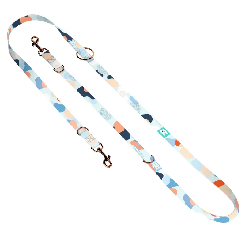 Pasztell kék és barack - Tréning-és Oktatópóráz - Pastel blue and peach - april & june Különleges ajánlat