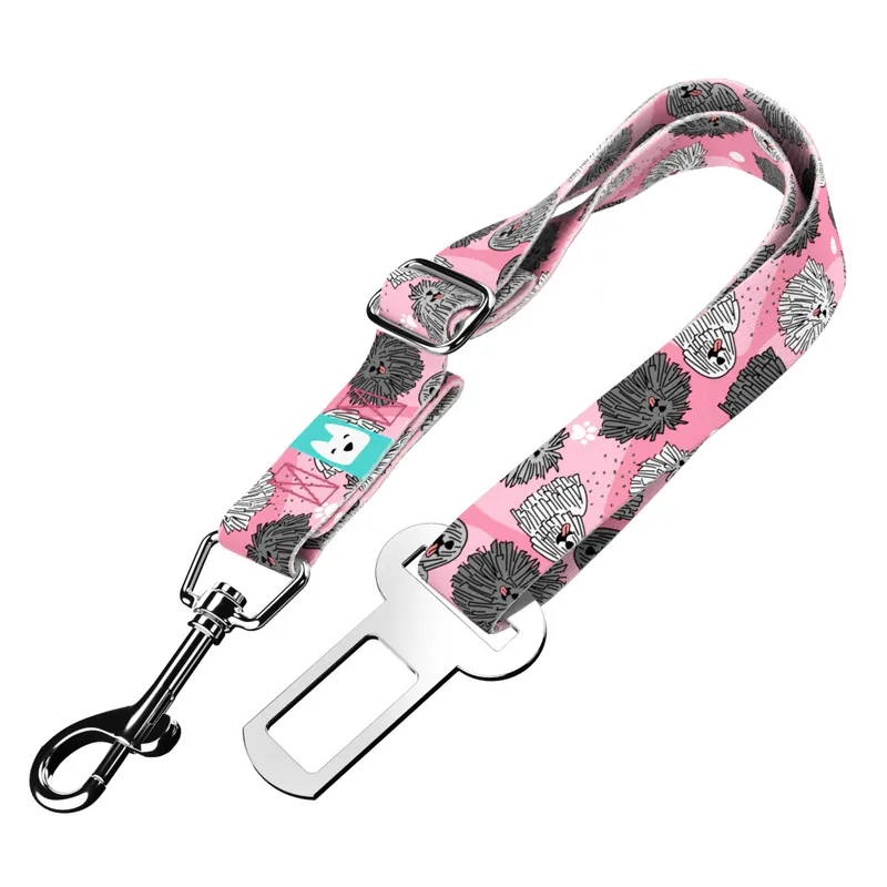 Puli, rózsaszín - Kutya biztonsági öv - pink - april & june Rendeld meg most