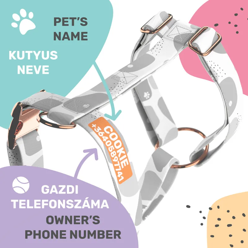 Név ráírása hámra, személyre szabás - april & june Kihagyhatatlan ajánlat