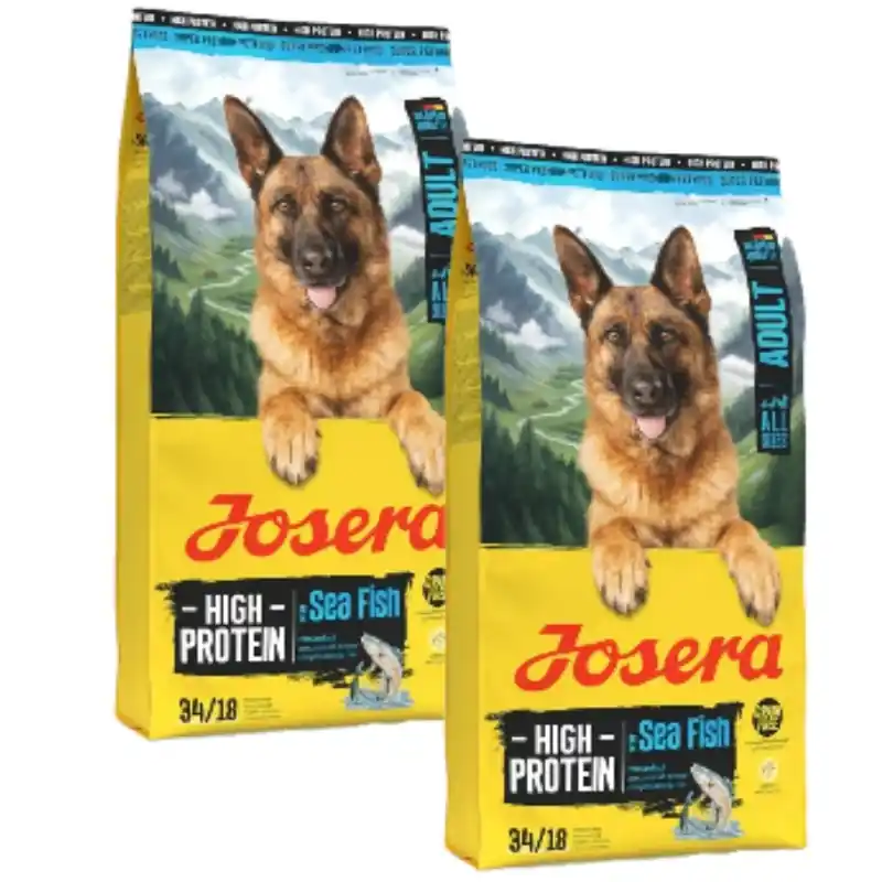 JOSERA HIGH PROTEIN Felnőtt / Tengeri halaknak 2x12,5 kg Kedvezmény