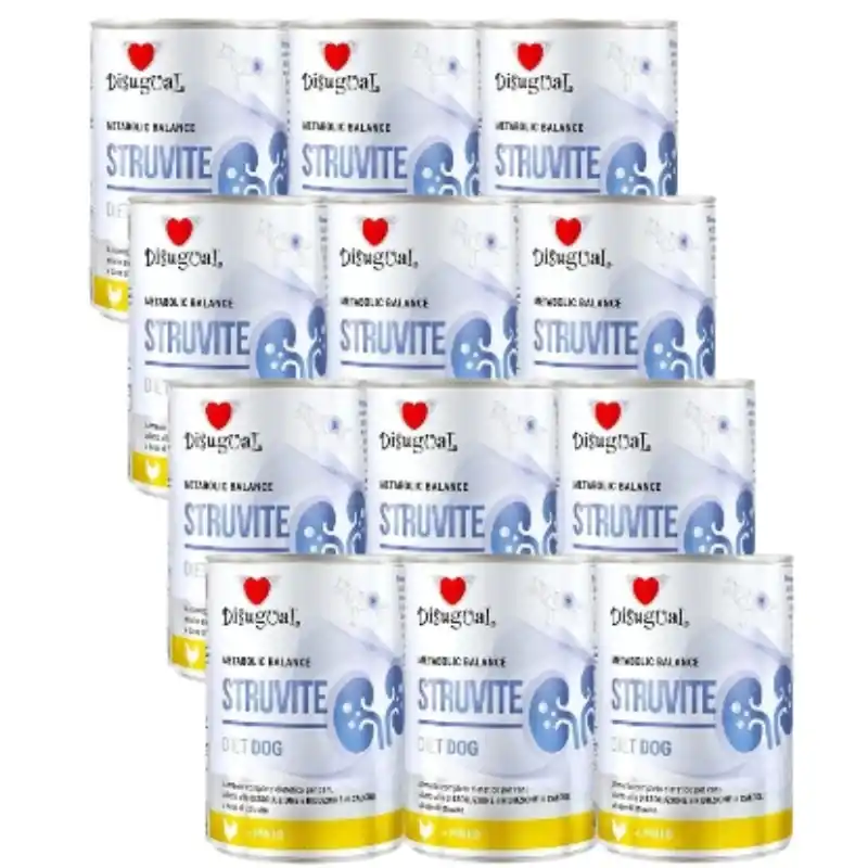 Disugual Karma nedves kutyaeledel, állatorvosi STRUVITE csirke (felnőtt) 12x400 g Kedvezmény