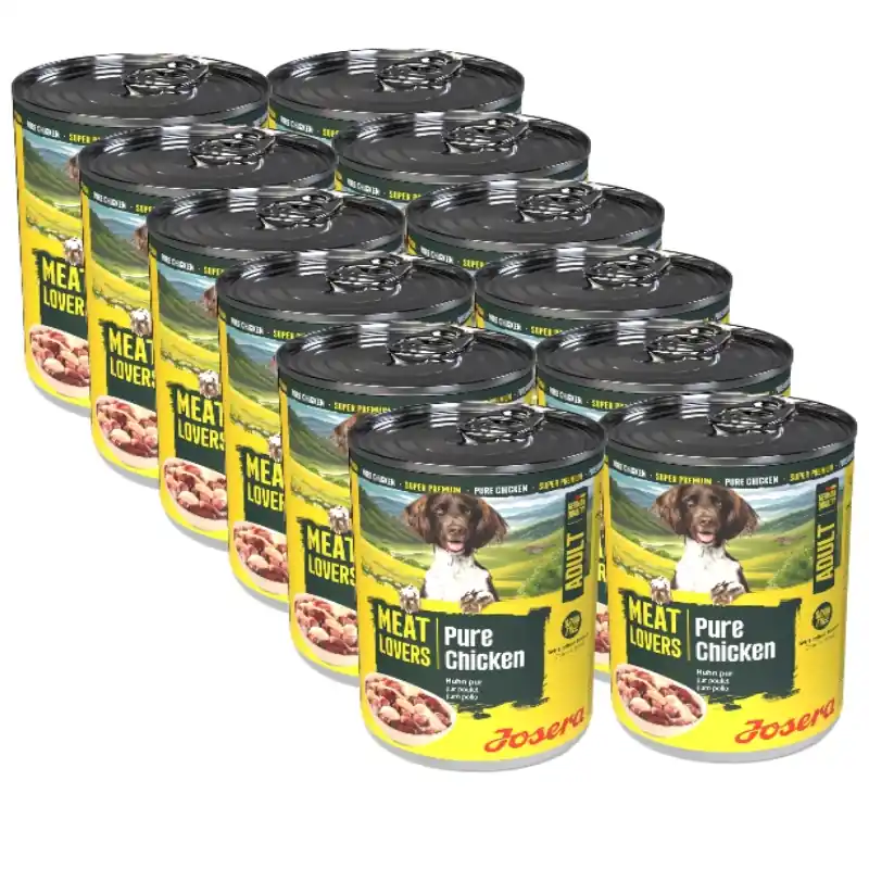Végkiárusítás JOSERA Meatlovers Pure Csirke 12x800 g