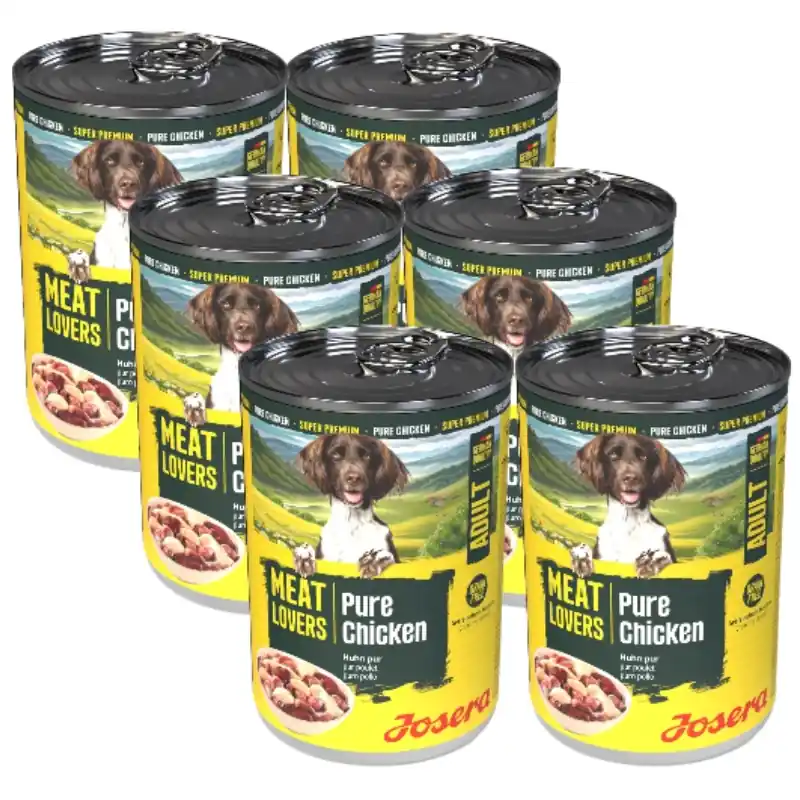 JOSERA Meatlovers Pure Csirke 6x800 g Alacsony ár