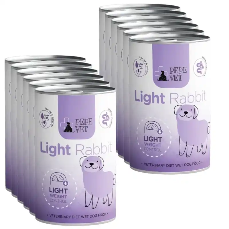 PEPE VET Light Rabbit (nyúl) 12x400 g Különleges ajánlat