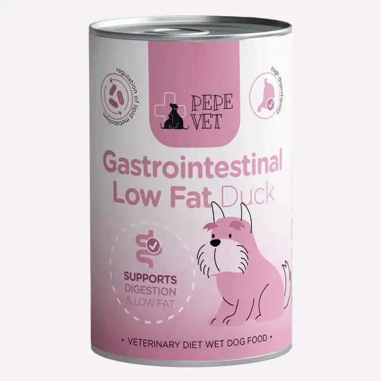 PEPE VET Gasztrointesztinális Alacsony Zsírtartalmú Kacsa (kacsa) 400g Exkluzív ajánlat