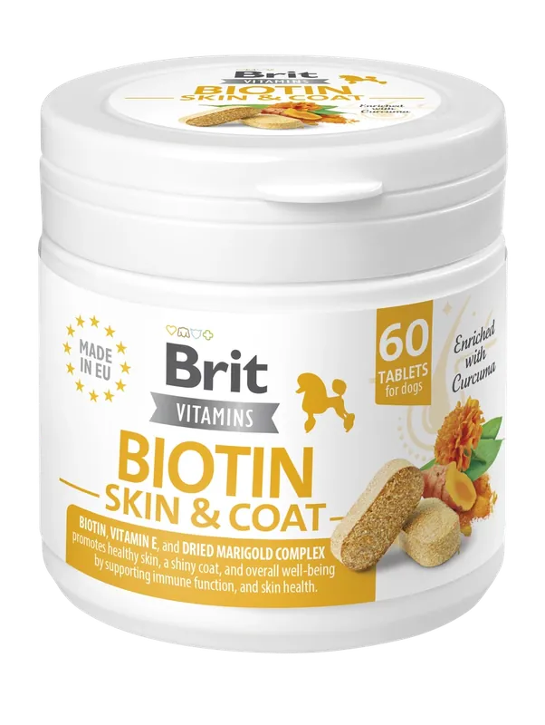 Brit Vitamins Biotin Bőr- és szőrzetápolás Ajánlat