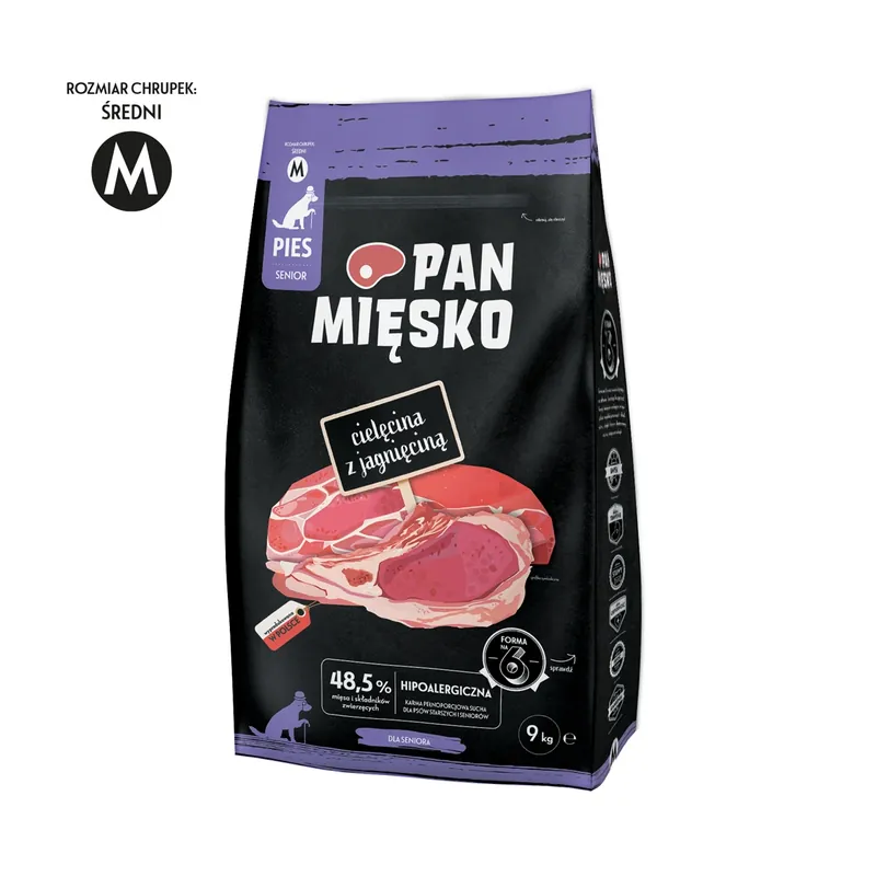 PAN MIĘSKO Borjú- és bárányhús M 9 kg (időseknek) Kedvezmény