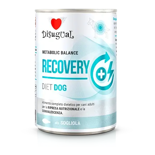 Rendeld meg most Disugual Karma nedves kutyaeledel, állatorvosi RECOVERY Sola (felnőtt) 400 g