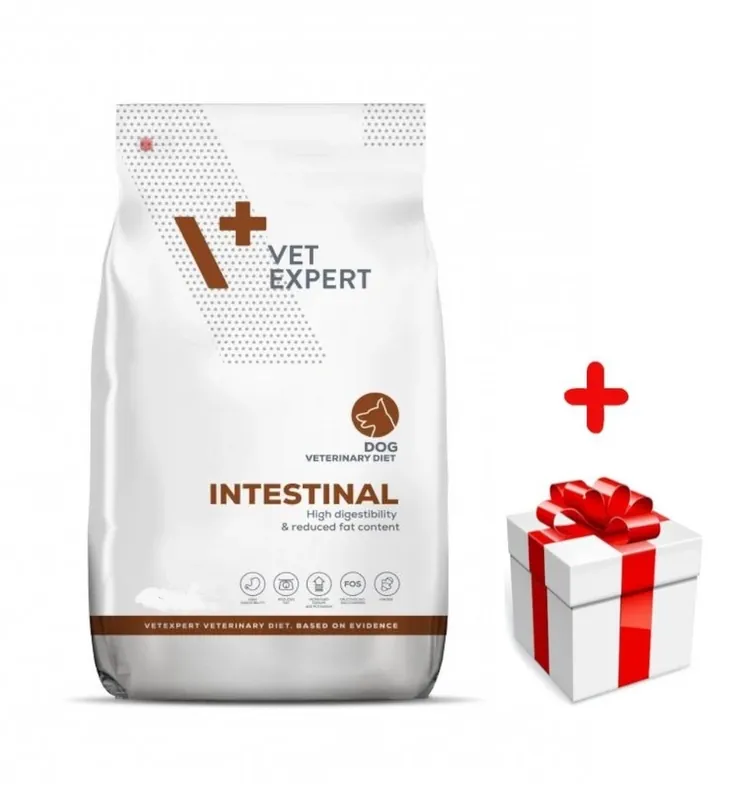 Vetexpert Veterinary Diet Dog Intestinal 12 kg + INGYENES meglepetés a kutyájának! Legjobb ár