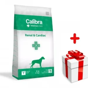 Azonnali szállítás Calibra Veterinary Diets Dog Renal Cardiac 2 kg + INGYENES meglepetés kutyájának