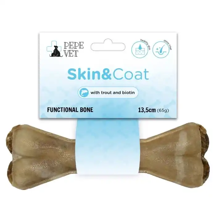 Kihagyhatatlan ajánlat PEPE VET Functional Bone Skin&Coat (egészséges szőrzet és bőr) 65 g