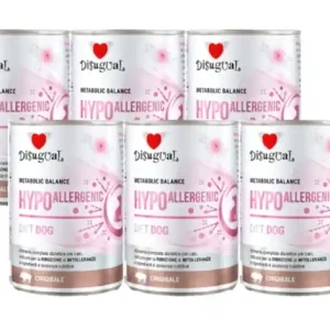 Ne maradj le Disugual Weterynaryjna HYPOALLERGENIC nedvestáp kutyáknak – vaddisznó (felnőtt), 6x400 g