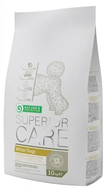 Nature‘s Protection Superior Care Fehér kutyák felnőtt kistestű fajták bárányhússal 2x10kg Nézd meg most