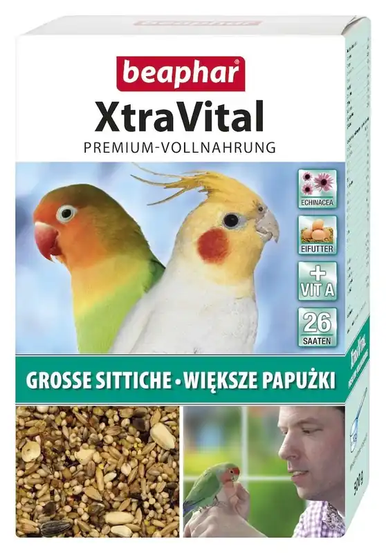 Szuper ajánlat XTR GROSSSITTICHE 500G - eledel nagyobb papagájoknak