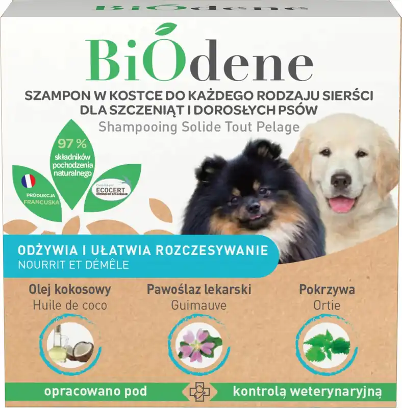 FRANCODEX PL BIODENE samponrúd kutyáknak és kölyökkutyáknak 100 ml Gyors kiszállítás