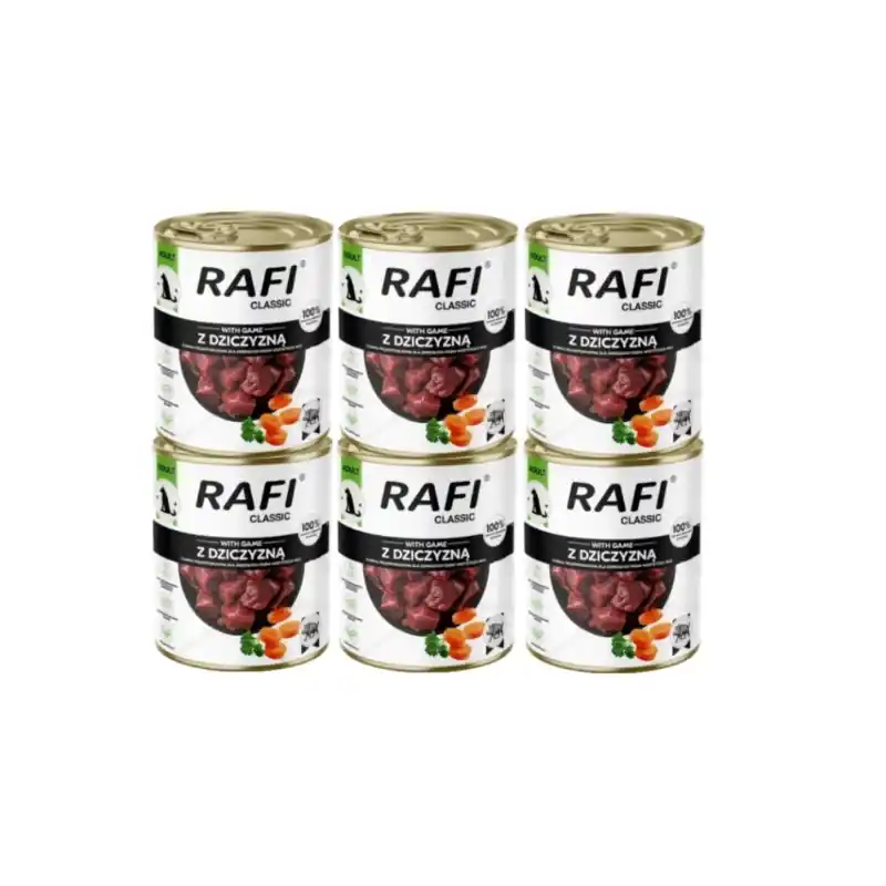 Ne maradj le DOLINA NOTECI Rafi Classic nedves kutyatáp vadhússal 6x800g