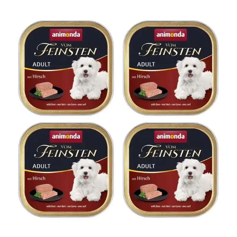 Legjobb ár Animonda Dog Vom Feinsten Adult Szarvas 6x150g