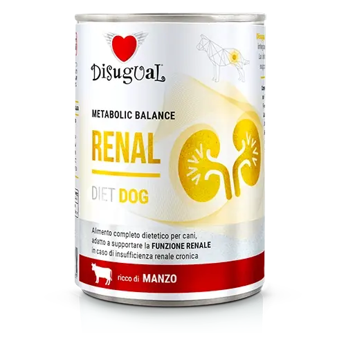 Disugual nedves eledel kutyáknak – Állatorvosi RENAL, marha (felnőtt) 400 g Rendeld meg most