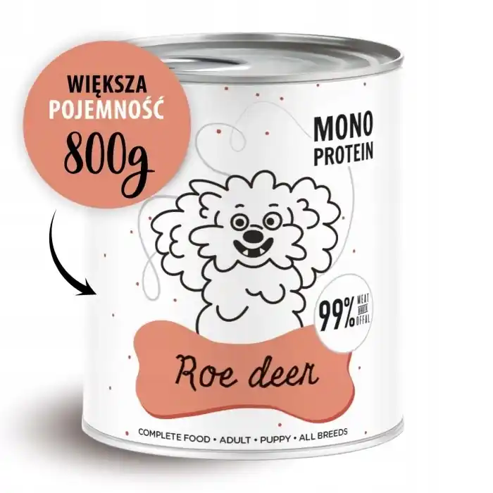Újdonság PEPE MONO PROTEIN Szarvas (sarna) 800 g