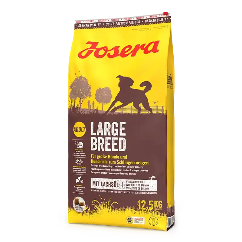 Azonnali szállítás JOSERA Large Breed 12,5kg + MEGLEPETÉS A KUTYÁDNAK
