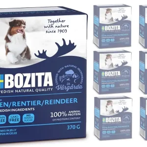 BOZITA Dog Rénszarvas zselé 6x370g Bestseller