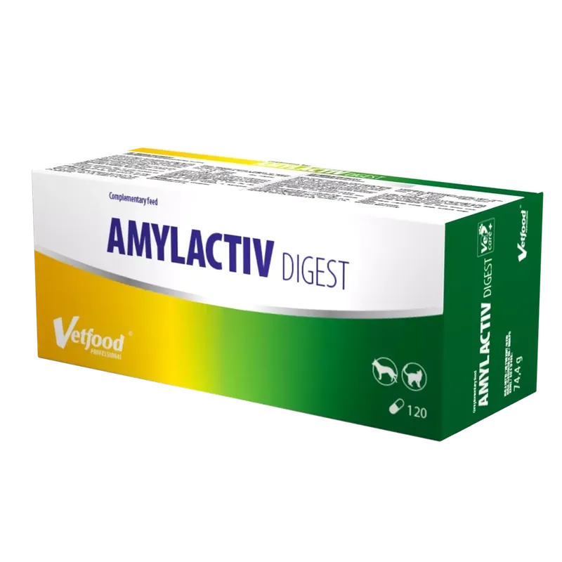 Biztonságos vásárlás VETFOOD Amylactiv Digest 120 kapszula.