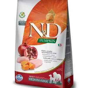 Farmina N&D Grain Free Adult Medium Maxi Chicken & Pomegranate With Pumpkin 2x12kg Különleges ajánlat