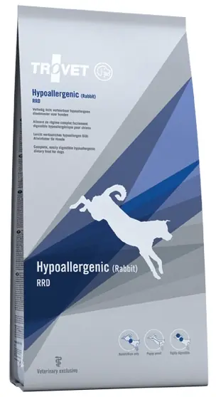 TROVET RRD Hypoallergén - Nyúlban Gazdag (kutyáknak) 10kg Kiárusítás