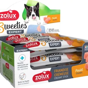 ZOLUX Krémes kutyasnack SWEETIES csirkével 14 g Népszerű