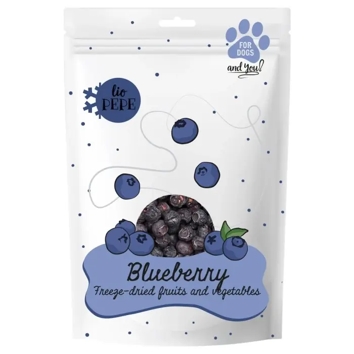 PACK OF ANIMALS - Lio PEPE Blueberry (áfonya) csemege 15g Árengedmény