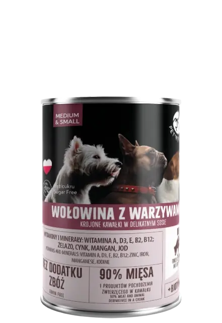 Kiárusítás PetRepublic darabok mártásban marhahússal és zöldségekkel 20x400g kutyáknak